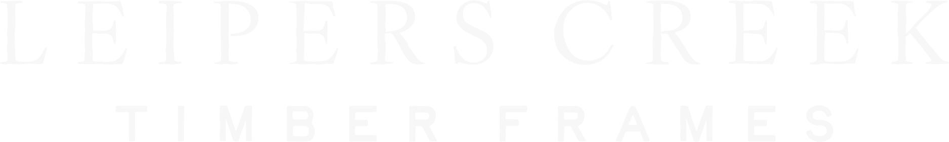 Leiper's Creek Timber Frames